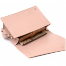 Жіноча сумка через плече з натуральної шкіри рожева Grande Pelle