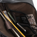 Чоловічий портфель з натуральної шкіри чорний Vintage Чоловічий портфель з натуральної шкіри чорний Vintage