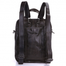 Чоловіча сумка базова з натуральної шкіри темно-сіра Vintage
