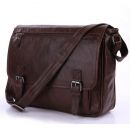 Чоловічий портфель з натуральної шкіри рудий темний Vintage Чоловічий портфель з натуральної шкіри рудий темний Vintage