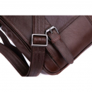 Чоловічий портфель з натуральної шкіри рудий темний Vintage Чоловічий портфель з натуральної шкіри рудий темний Vintage