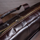 Чоловічий портфель з натуральної шкіри рудий темний Vintage Чоловічий портфель з натуральної шкіри рудий темний Vintage