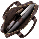 Чоловічий портфель з натуральної шкіри рудий темний Vintage Чоловічий портфель з натуральної шкіри рудий темний Vintage