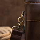 Чоловічий портфель з натуральної шкіри рудий темний Vintage Чоловічий портфель з натуральної шкіри рудий темний Vintage